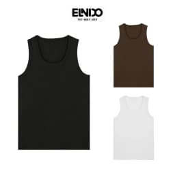 Thumbnail Áo ba lỗ nam dáng chất gân đũa thun lạnh ELNIDO 1
