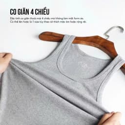 Thumbnail Áo ba lỗ nam dáng chất gân đũa thun lạnh ELNIDO 3