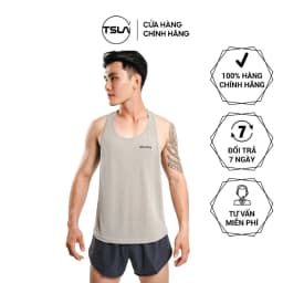 Thumbnail Áo ba lỗ nam Devops form rộng vải lưới nhanh khô thoáng mặc tập gym work out yoga TSLA DEH1004 1
