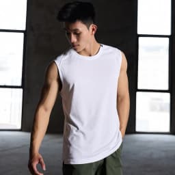 Thumbnail Áo ba lỗ nam thể thao tập gym thương hiệu Y2010 áo sát nách, tanktop thể thao thoáng khí  Beginner 03 23141 |YaMe| 1