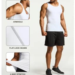 Thumbnail Áo ba lỗ nam TSLA thể thao thoáng mát vận động thoải mái thấm hút tốt tập gym bóng đá bóng DEH1011 3