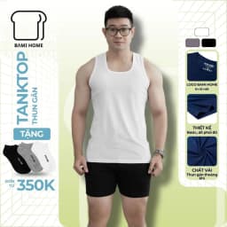 Thumbnail Áo ba lỗ nam vải thun gân co giãn BAMIHOME áo tanktop nam tập gym thoáng mát sát nách ATT05 1