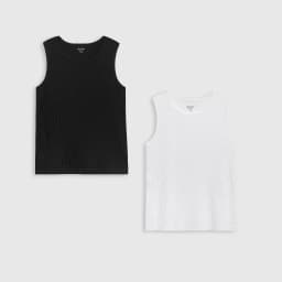 Thumbnail Áo ba lỗ ROWAY, cotton gân dày dặn, form regular, Tanktop 1