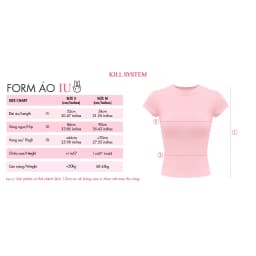 Thumbnail Áo baby tee form body siêu tôn dáng, chất thun cotton thoáng mát IU - 𝐊𝐈𝐋𝐋 𝐒𝐘𝐒𝐓𝐄𝐌 1