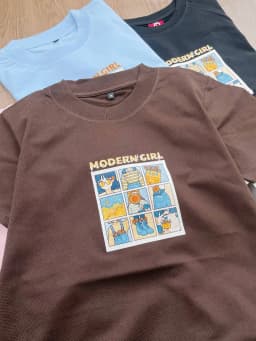 Thumbnail Áo baby tee họa tiết cô gái hiện đại MODERN GIRL TiQi Jeans AB-46 1