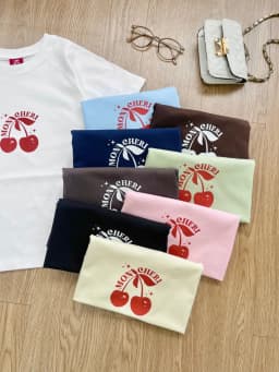 Thumbnail Áo baby tee MON CHERI form raglan chất cotton TiQi Jeans AB-45 4
