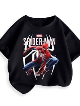 Thumbnail Áo Bé Trai Áo Siêu Nhân Cho Bé Trai Áo Thun MARVEL Siêu Anh Hùng Chất Cotton Loại 1 Vải Chính Phẩm Babi mama AT01 3