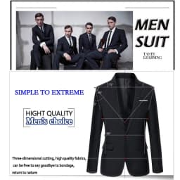 Thumbnail Áo blazer BEFOYI tay dài ôm dáng vừa vặn nhiều màu sắc tùy chọn size S-5XL thời trang Hàn Quốc cơ bản dành cho nam 2