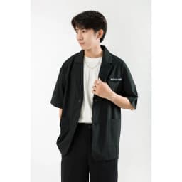 Thumbnail Áo Blazer Nam Tay Lỡ MANDO Form Rộng Kiểu Dáng Thời Trang Hàn Quốc Basic Họa Tiết Thêu Would You AVH002 2