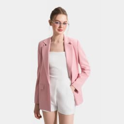 Thumbnail Áo Blazer/Khoác Nữ MARC FASHION Form Cơ Bản Tay Dài 2 Túi - CBMH042124 1