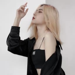 Thumbnail Áo bra 2 dây Zune.zx đen chất thun co dãn, Sexy Bra 2