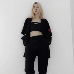 Thumbnail Áo bra 2 dây Zune.zx đen chất thun co dãn, Sexy Bra 4