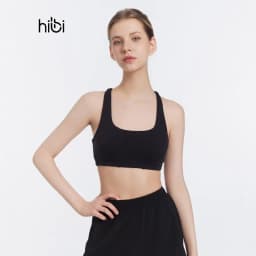 Thumbnail Áo Bra Tập Yoga Gym Hibi Sports BA516 Kiểu 2 Dây Đan Chéo, Kèm Mút Ngực 3
