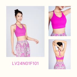 Thumbnail Áo Bra Tập Yoga Gym Kèm Đệm Rời Livan Sport Nhiều Màu Sắc Lựa Chọn, Áo Bra Thể Thao, Áo Bra Kèm Đệm 3