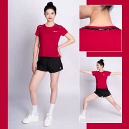Thumbnail Áo Chạy Bộ Nữ Nhanh Khô Nhiều Màu Sắc Lựa Chọn LV24N03F204 Livan Sport, Áo Running Nữ, Áo Chạy Nữ Siêu Nhẹ 3