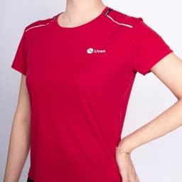 Thumbnail Áo Chạy Bộ Nữ Nhanh Khô Nhiều Màu Sắc Lựa Chọn LV24N03F204 Livan Sport, Áo Running Nữ, Áo Chạy Nữ Siêu Nhẹ 4