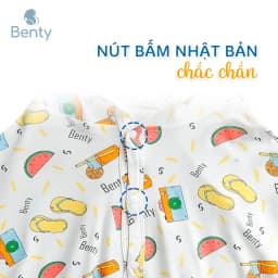 Thumbnail Áo choàng BENTY họa tiết chống nắng đáng yêu cho bé trai, bé gái từ 7-22Kg chất liệu cotton cao cấp 4
