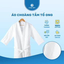 Thumbnail Áo choàng tắm khách sạn vải tổ ong CVC 1