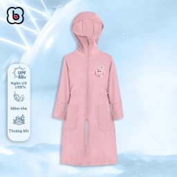 Thumbnail Áo chống nắng cho bé BabyloveGO áo choàng dài chống nắng toàn thân vải thông hơi tản nhiệt chống tia UV 1