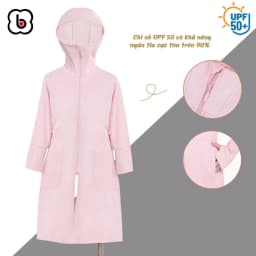 Thumbnail Áo chống nắng cho bé BabyloveGO áo chống nắng toàn thân vải thông hơi tản nhiệt chống tia UV 4
