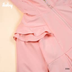 Thumbnail Áo chống nắng cho bé ILABY áo chống nắng bé gái toàn thân thiết kế nhún bèo vai áo dễ thương [3395] 3