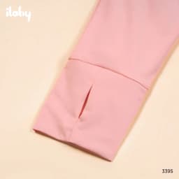 Thumbnail Áo chống nắng cho bé ILABY áo chống nắng bé gái toàn thân thiết kế nhún bèo vai áo dễ thương [3395] 4