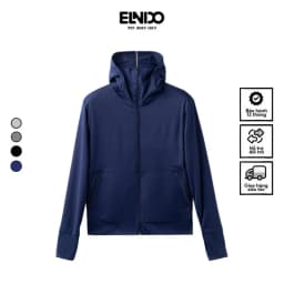 Thumbnail Áo chống nắng nam 2 lớp thoáng mát,chống nắng tốt chất vải thoáng khí ELNIDO 1
