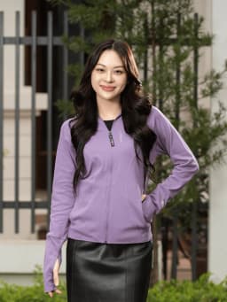 Thumbnail Áo Chống Nắng Nữ Cotton Laroma| UPF50+ | Vải Thơm | Làm Mát | Thời Trang | Đa Dụng 4