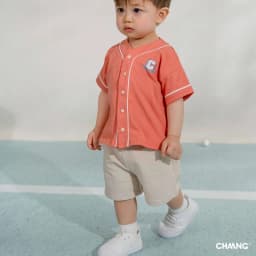 Thumbnail Áo cộc tay bóng chày phong cách thể thao Olympia cho bé trai 2