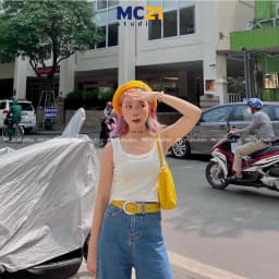Thumbnail Áo croptop ba lỗ MC21.STUDIOS dáng ôm co giãn chất thun xịn cao cấp phong cách Ulzzang Streetwear Hàn Quốc A3213 3