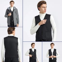 Thumbnail Áo ghi lê sưởi ấm NIKITO Công Nghệ Nhật Bản sử dụng điện từ pin dự phòng [KO kèm PIN] 4