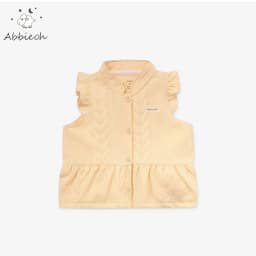 Thumbnail Áo gile cotton tay bèo cho bé gái ABBIEOH phong cách vintage cách điệu 0-3 tuổi GL691 GL671 2