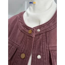 Thumbnail Áo gile denim MC21.STUDIOS freesize dáng vừa Unisex Ulzzang Streetwear Hàn Quốc A4124 4