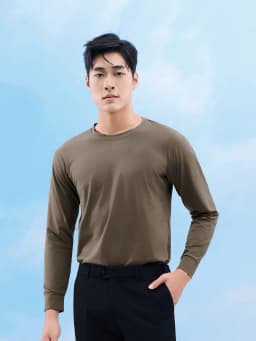 Thumbnail Áo Giữ Nhiệt Cổ Thấp Cho Nam Laroma | Giữ Ấm - Vải Thơm - Nano Bạc - Co Dãn 3