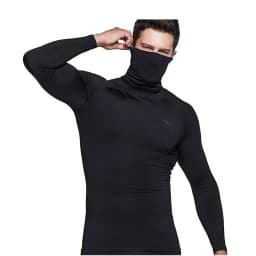 Thumbnail Áo giữ nhiệt nam LÓT LÔNG DEVOPS cổ lọ tay dài form ôm body gym chạy bộ đá bóng rổ TSLA DET2022 3