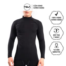 Thumbnail Áo giữ nhiệt nam LÓT LÔNG cổ cao vải mềm mịn mỏng thoáng khí co giãn tốt form ôm mặc trong DEL1006 1