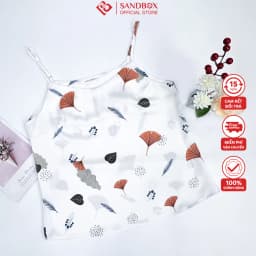 Thumbnail Áo Hai Dây SANDBOX Lụa Latin Cao Cấp Mềm Mịn, Thanh Lịch Mặc Nhà, Mặc Trong Áo Vest, Blazer 4