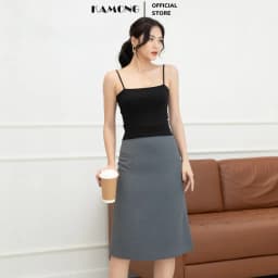 Thumbnail Áo hai dây thun nữ cao cấp KAMONG vải cotton 100% co dãn tốt A133 4