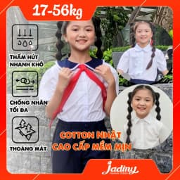 Thumbnail Áo học sinh bé gái đi học đồng phục học sinh 1