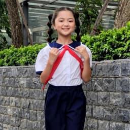 Thumbnail Áo học sinh bé gái đi học đồng phục học sinh 3