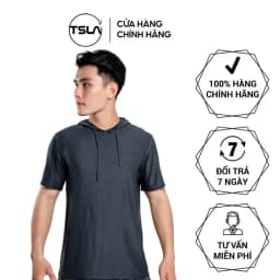 Thumbnail Áo Hoodie nam ngắn tay TSLA chất mát kháng khuẩn chống uv chạy bộ tập gym thể thao bigsize oversize TSO2028 1