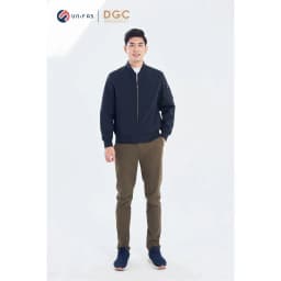 Thumbnail Áo khoác bomber nam trung niên chống nước DGCs 2 lớp có túi khóa BA12BB17 2