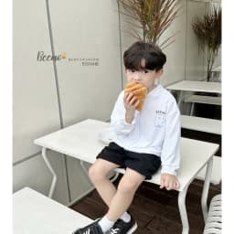 Thumbnail Áo khoác chống nắng Beemo in hình gấu dễ thương vải thun lạnh thoáng mát cho bé trai từ 9-24kg 5137AHB 3