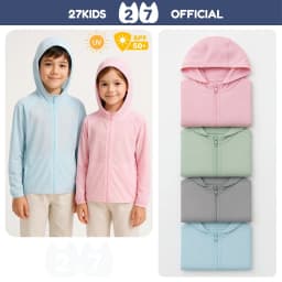 Thumbnail Áo khoác chống nắng cho trẻ em 27Kids thông hơi cản UV 99% UPF50+ cho trẻ em từ 4-12 tuổi ULCO1 1