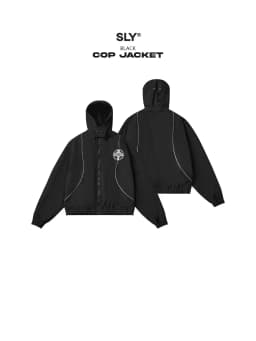 Thumbnail Áo khoác dù SLY COPJACKET màu đen 1
