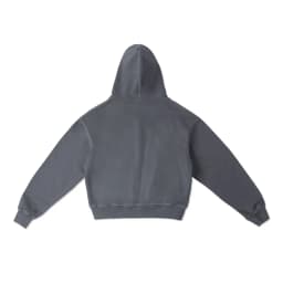 Thumbnail Áo Khoác Hoodie DAPPERANDMORE Form Boxy Uniform Zipped Vải Nỉ Chân Cua 100% Cotton 450GSM - Grey 2