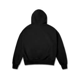 Thumbnail Áo Khoác Hoodie DAPPERANDMORE Metal Zipped Vải Nỉ Chân Cua 100% Cotton Phối Tag Kim Loại - Black 2