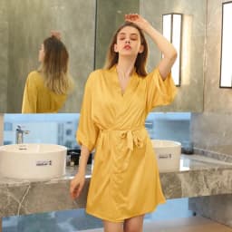 Thumbnail Áo khoác lẻ hisexy Lụa satin cao cấp AK01 4