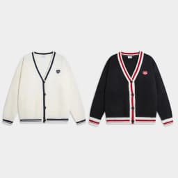 Thumbnail Áo Khoác Len Cardigan Simple love with Teelab Form Oversize Unisex Local Brand AK125 1