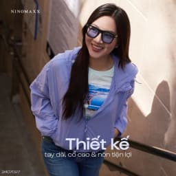 Thumbnail Áo Khoác Nhẹ Áo Khoác Nữ Dù Tay Dài 2407028 3